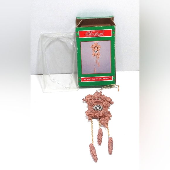 House Of Lloyd Cuckoo Clock Christmas Ornament 1993 Christmas Around The World - Picture 1 of 8